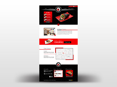 Layout Site Temaki Express