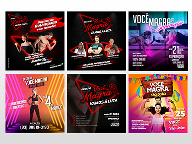 Artes para Redes Sociais Faby